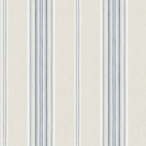 Calvados Moss Linen Stripe Wallpaper