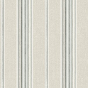 Calvados Moss Linen Stripe Wallpaper