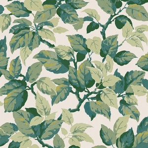 Canopy Green Leaf Wallpaper