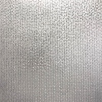 Carbon Silver Honeycomb Geometric Wallpaper