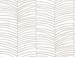 Cascade Palm Grey Chic Tropics Peel & Stick Wallpaper