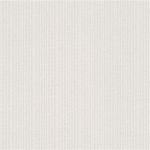 Cedric White Stripe Paintable Wallpaper