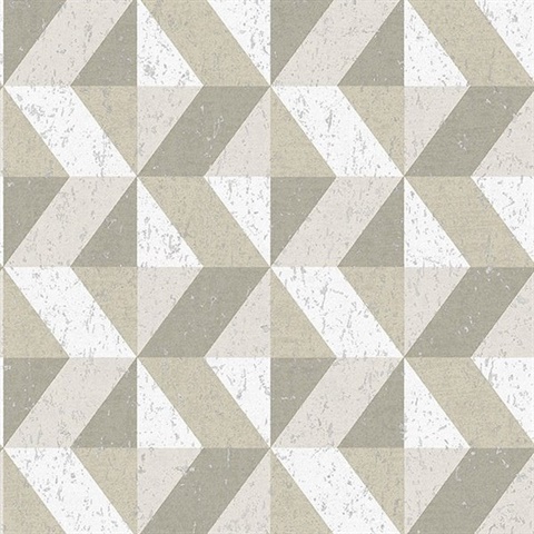 Concrete Geometric Wallpaper