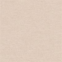 Chambray Blush Fabric Weave Wallpaper