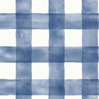 Checkmate Watercolor Plaid Peel and Stick Wallpaper