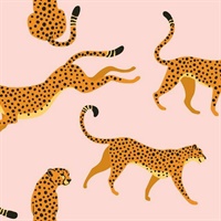 Cheetah Cheetah P & S Wallpaper