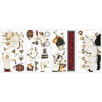 Chefs Peel & Stick Wall Decals