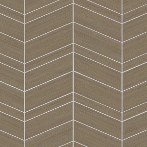 Chevron Abaca Cinnamon Grasscloth Wallpaper