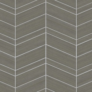Chevron Abaca Cinnamon Grasscloth Wallpaper