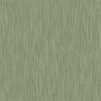 Chiniile Green Faux Linen Wallpaper