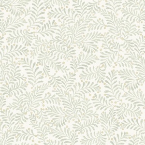 Chrysantha Black Berry Branches Wallpaper