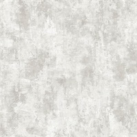 Cierra Silver Stucco Wallpaper