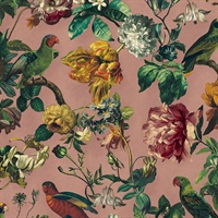 Claude Blush Floral Wallpaper
