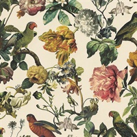 Claude Cream Floral Wallpaper
