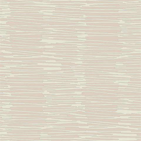Clay & Silver Water Reed Thatch Wallpaper