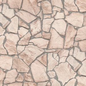 Claystone Cottage Motif Wallpaper