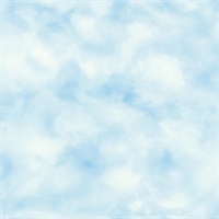 Cloud Blue Peel & Stick Wallpaper