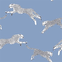Cloud Nine Leaping Cheetah Peel & Stick Wallpaper