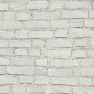 Coastal Brick Effect Motif Wallpaper