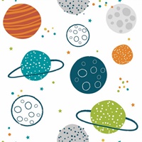 Colorful Planets P & S Wallpaper