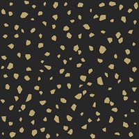 Confetti Black Terrazzo Wallpaper