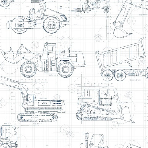 Construction BlueprintWallpaper