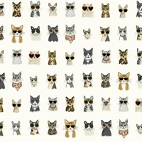 Cool Cats Peel & Stick Wallpaper