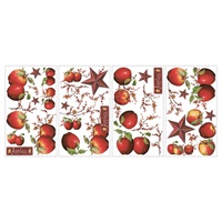 Country Apples Peel & Stick Wall Decals