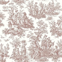 Country Life Toile P & S Wallpaper