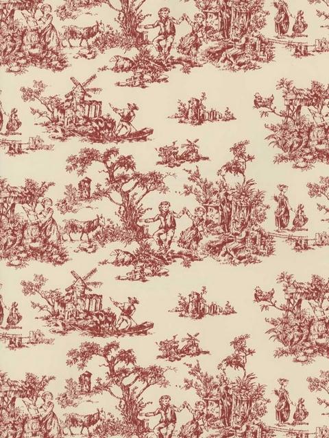 Country Toile Sidewall