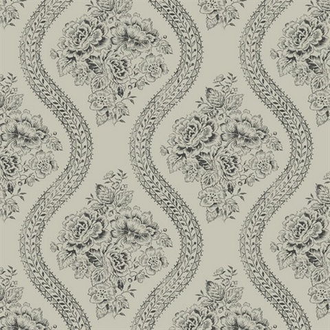 Coverlet Floral Removable Wallpaper