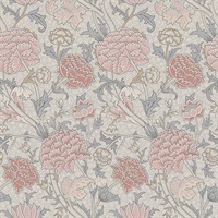 Cray Pink Floral Trail Wallpaper