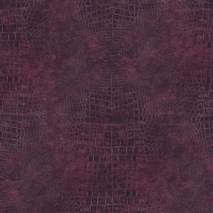 Crocodile Skin Wallpaper in a Deep Purple