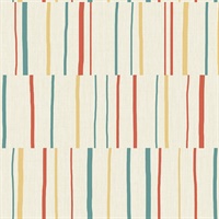 Crooked Stripe Wallpaper
