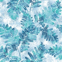 Cyathea Blue Fern Wallpaper