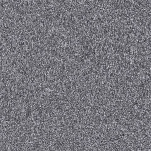 Dark Grey Animal Hide Wallpaper