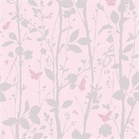 Dazzle Meadow Pink Butterfly