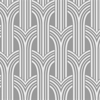 Deco Arches Geometric Wallpaper