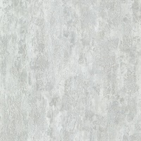 Deimos Silver Distressed Texture Wallpaper