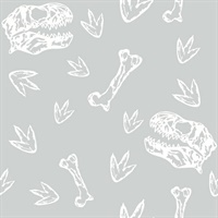 Dinosaur Bones Peel & Stick Wallpaper