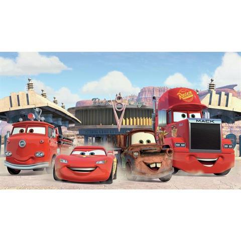 Disney Pixar Cars Frriends to the Finish Pre-Pasted Mural