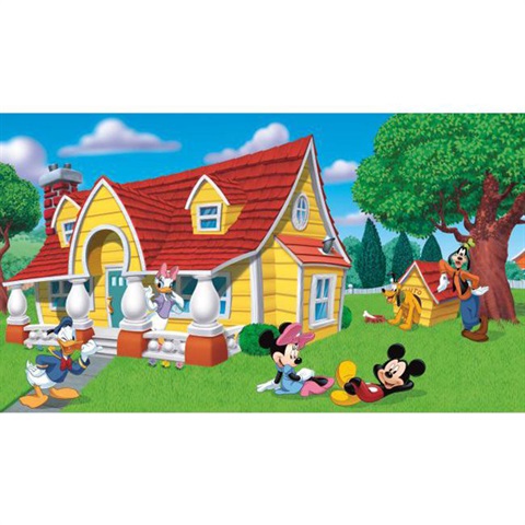 Disney Mickey & Friends Pre-Pasted Mural