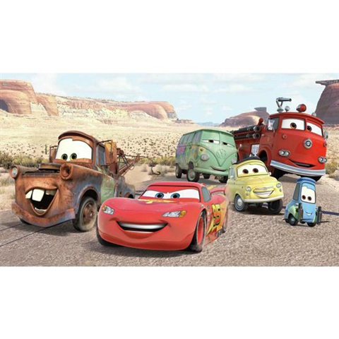 Disney Pixar Cars Desert Pre-Pasted Mural