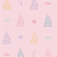 Disney Princess Castle P & S Wallpaper