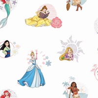 Disney Princess Power P & S Wallpaper