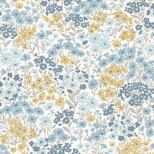 Ditsy Multi Daisies Wallpaper