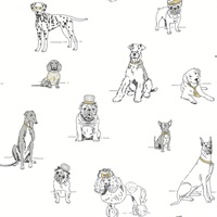 Dog's Life Peel and Stick Wallpaper