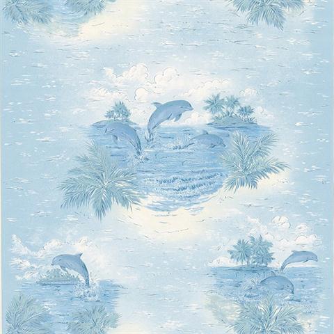 Dolphin Toile