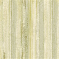Donella Green Stripe  Wallpaper