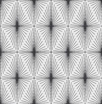 Draper Black Geometric Wallpaper